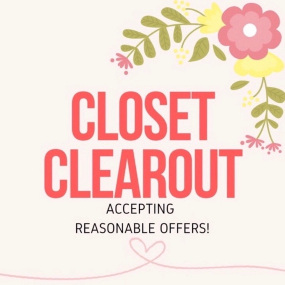 All reasonable offers accepted!